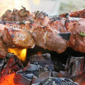 shish kebab, fire, coals, picnic, burns, preparing, meat, koster, brazier, shish kebab, shish kebab, shish kebab, shish kebab, shish kebab, meat, brazier
