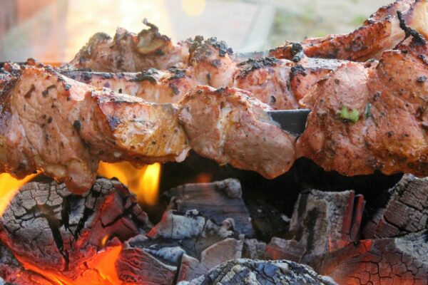 shish kebab, fire, coals, picnic, burns, preparing, meat, koster, brazier, shish kebab, shish kebab, shish kebab, shish kebab, shish kebab, meat, brazier